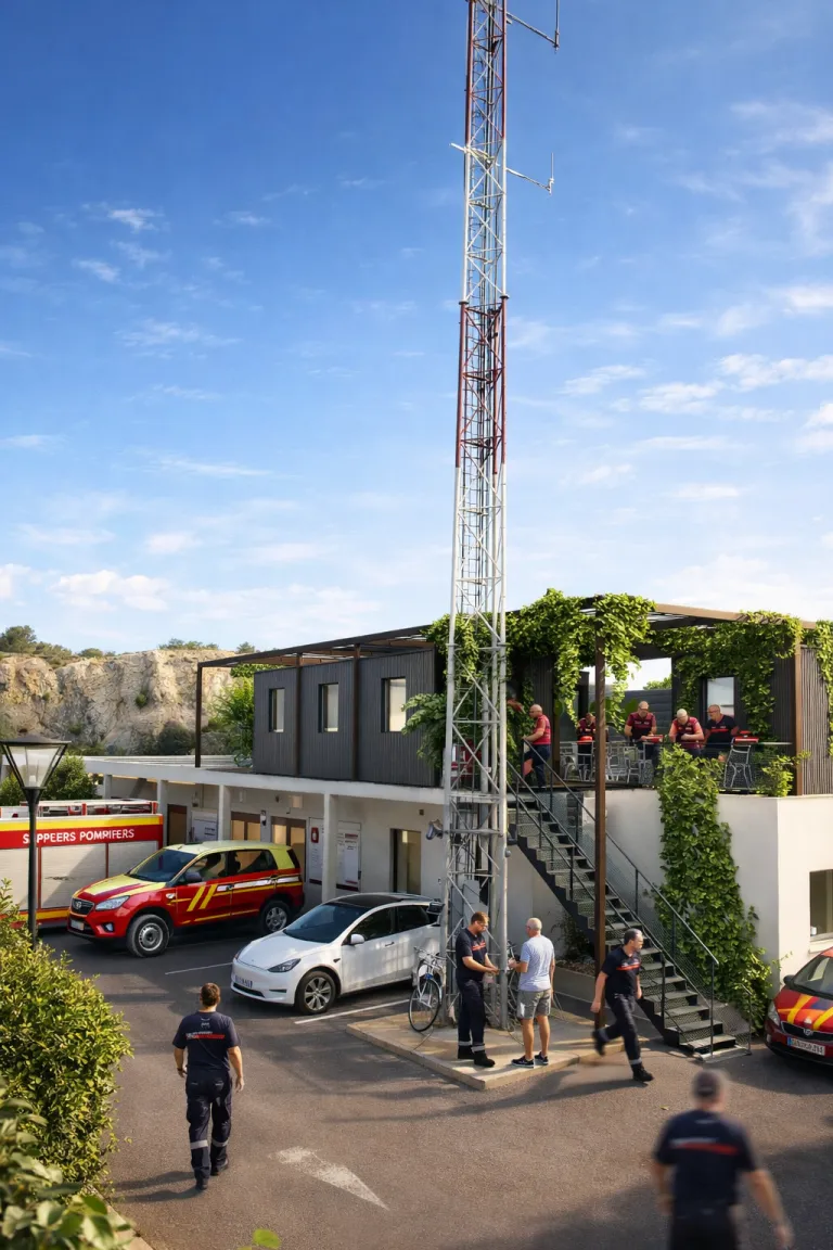 Extension de la Caserne des Pompiers à Leucate